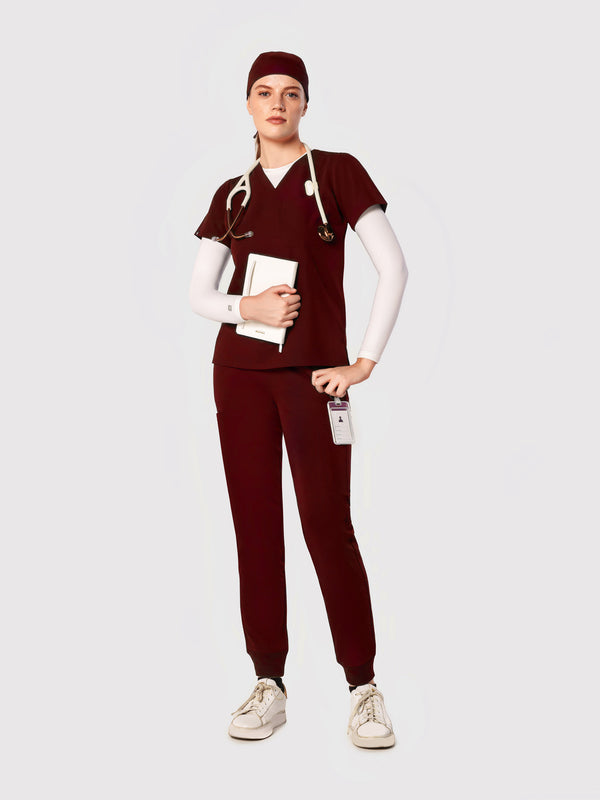 Zing Nine-Pocket Jogger Scrub Pant
