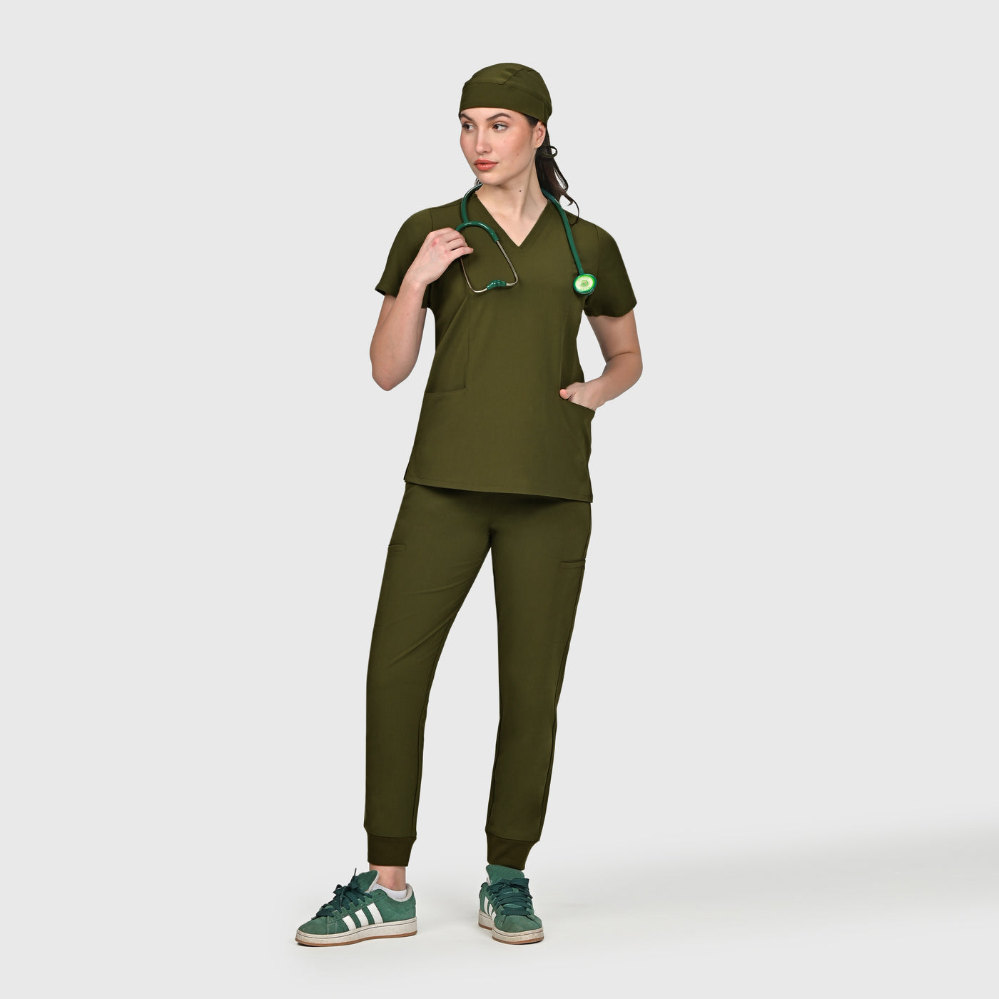 Equip Seven-Pocket Scrub Top