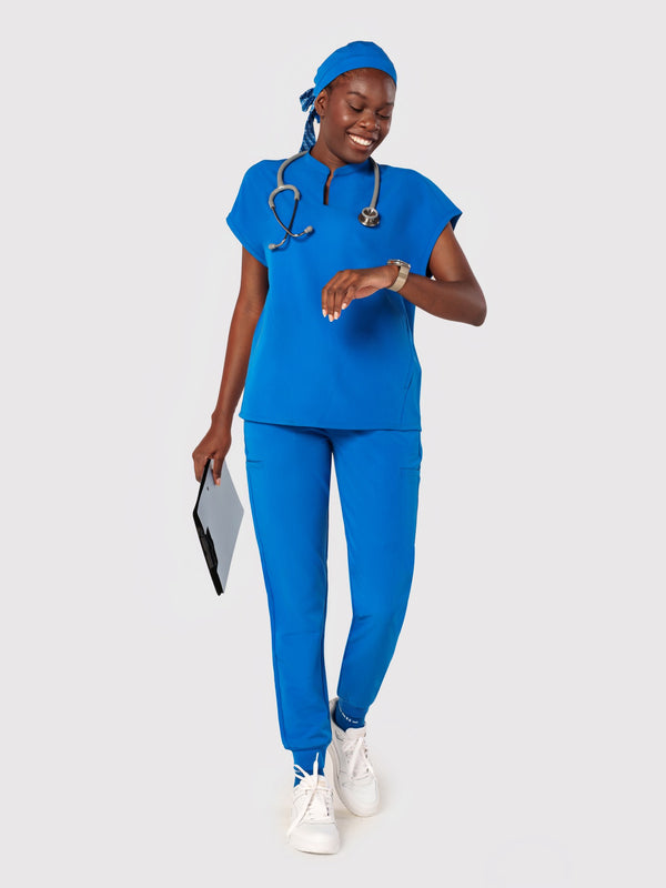 Zing Nine-Pocket Jogger Scrub Pant