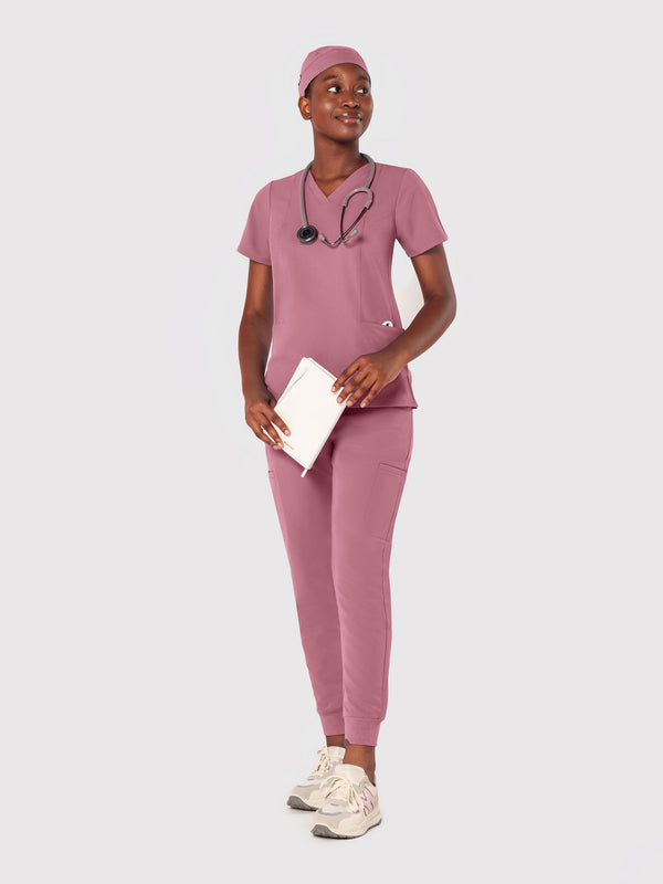 Zing Nine-Pocket Jogger Scrub Pant