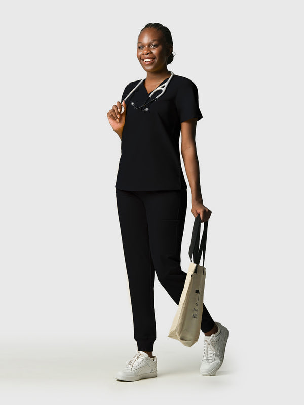 Zing Nine-Pocket Jogger Scrub Pant