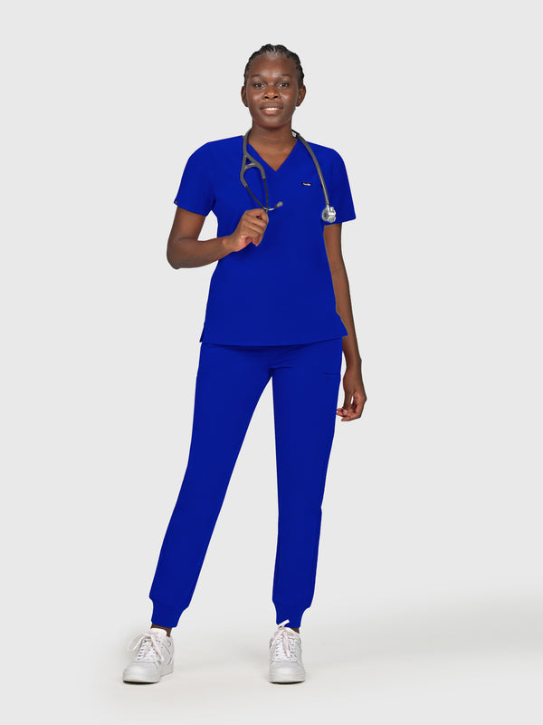 High Waisted Flex Nine-Pocket Jogger Scrub Pant