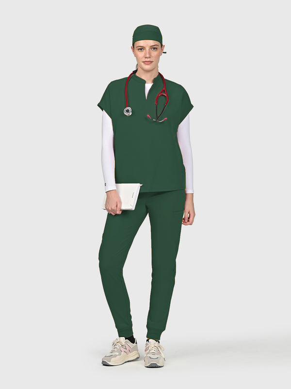 High Waisted Flex Nine-Pocket Jogger Scrub Pant