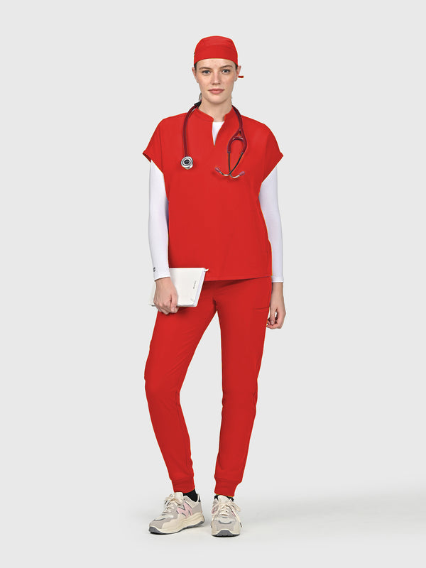 High Waisted Flex Nine-Pocket Jogger Scrub Pant