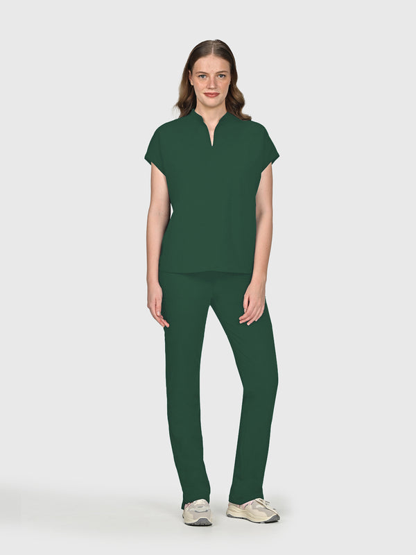 High Waisted Rise Ten-Pocket Cargo Scrub Pant
