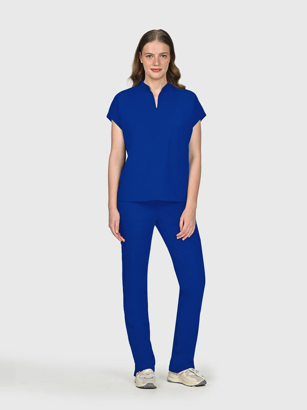 High Waisted Rise Ten-Pocket Cargo Scrub Pant