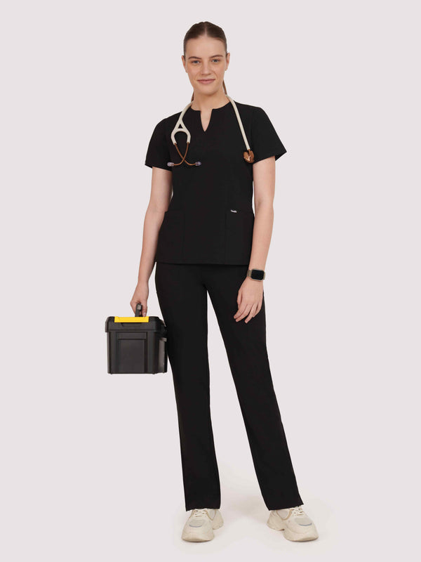 Nexa Six-Pocket Scrub Top