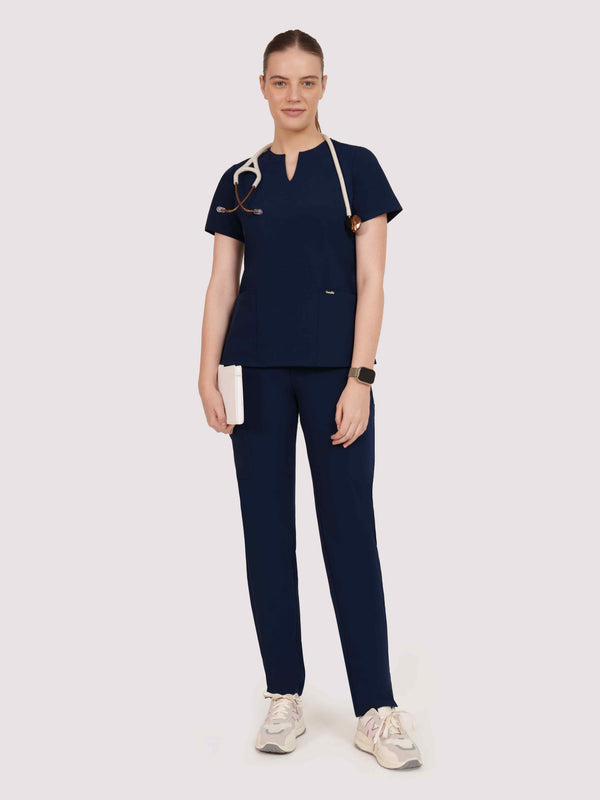 Nexa Six-Pocket Scrub Top