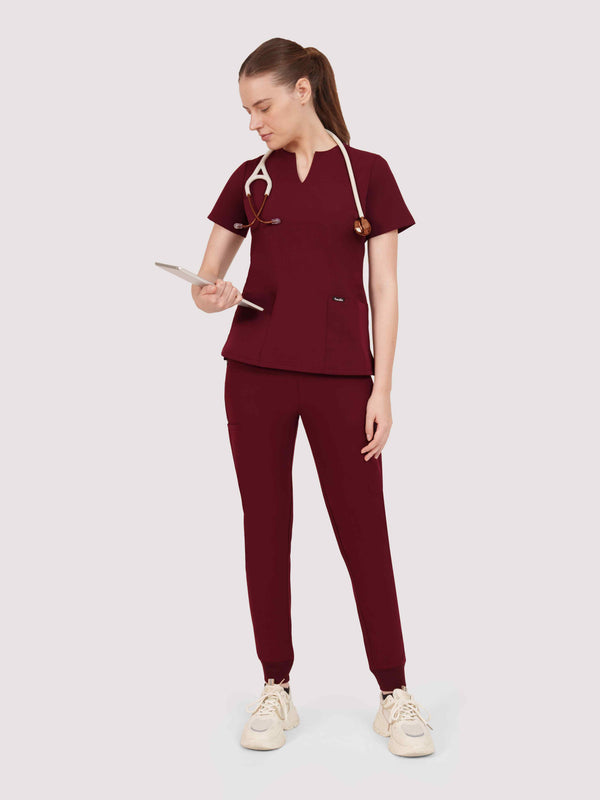 Nexa Six-Pocket Scrub Top
