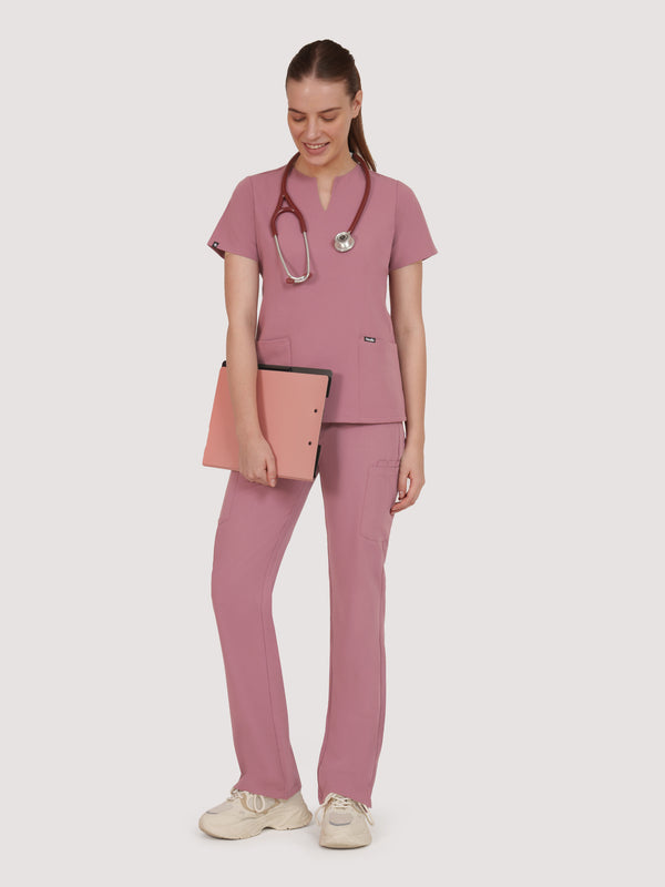 Nexa Six-Pocket Scrub Top