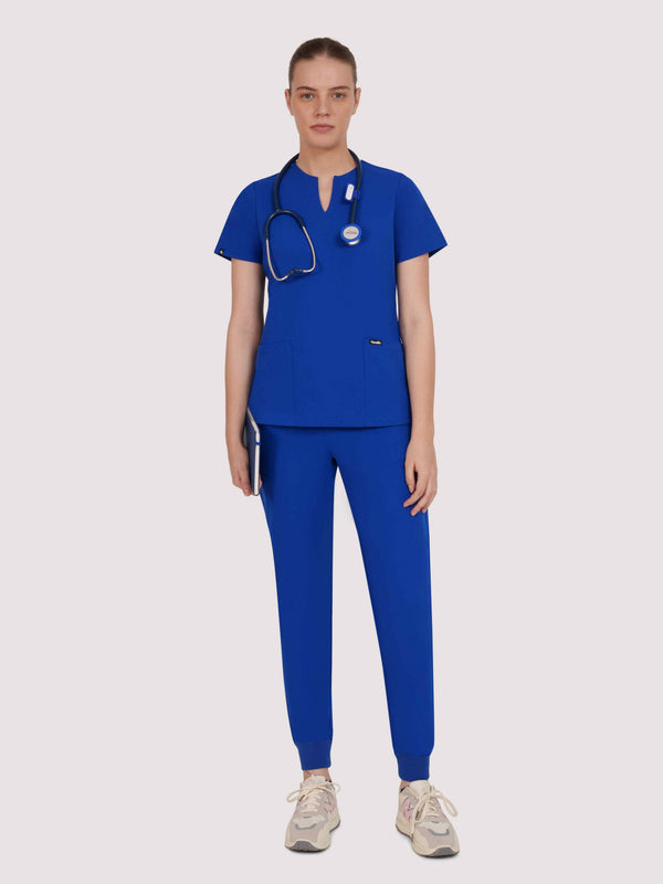 Nexa Six-Pocket Scrub Top