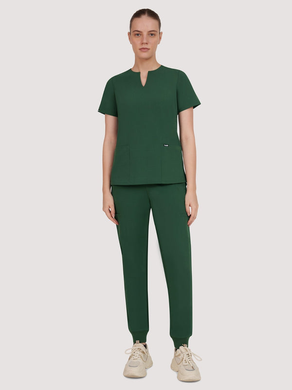 Nexa Six-Pocket Scrub Top