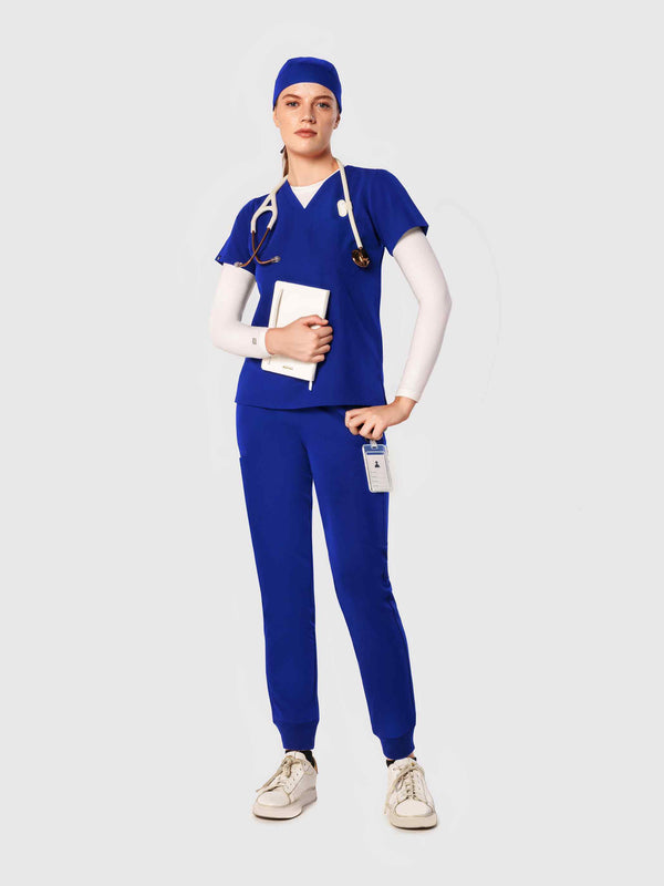Zing Nine-Pocket Jogger Scrub Pant