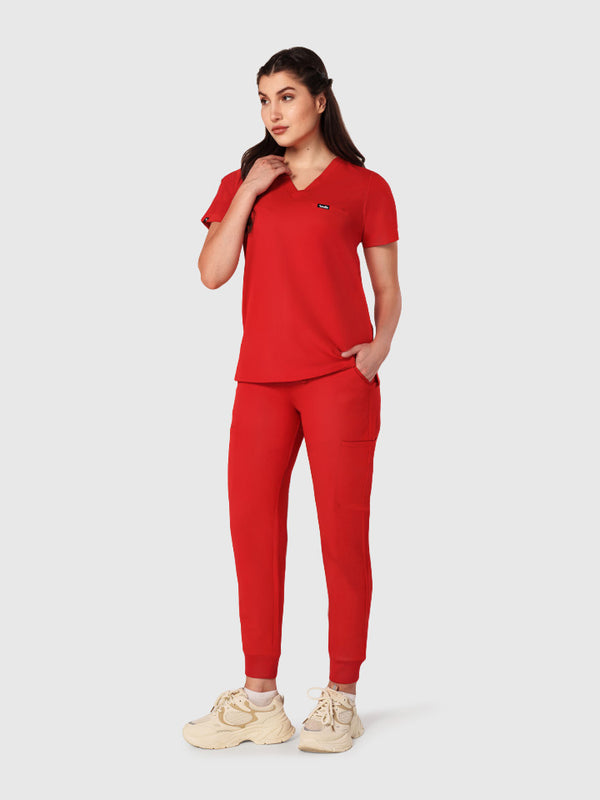 Zing Nine-Pocket Jogger Scrub Pant