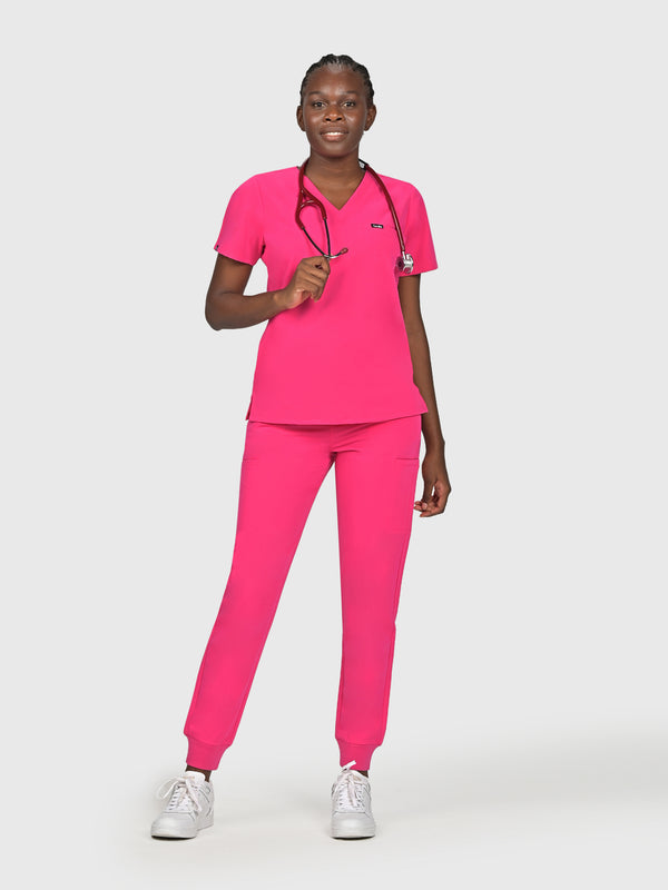 Zing Nine-Pocket Jogger Scrub Pant