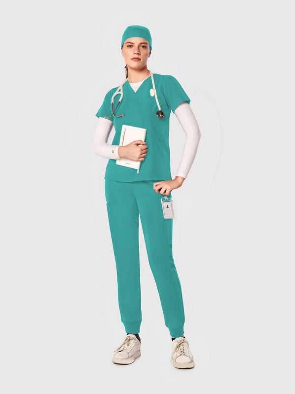 Zing Nine-Pocket Jogger Scrub Pant
