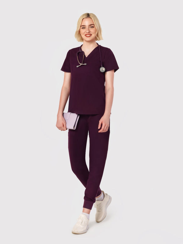 Zing Nine-Pocket Jogger Scrub Pant