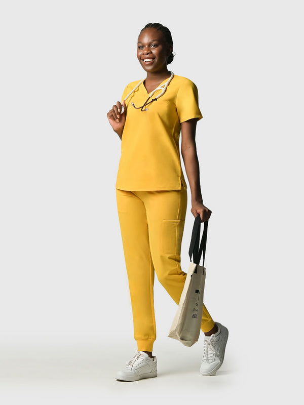 Zing Nine-Pocket Jogger Scrub Pant