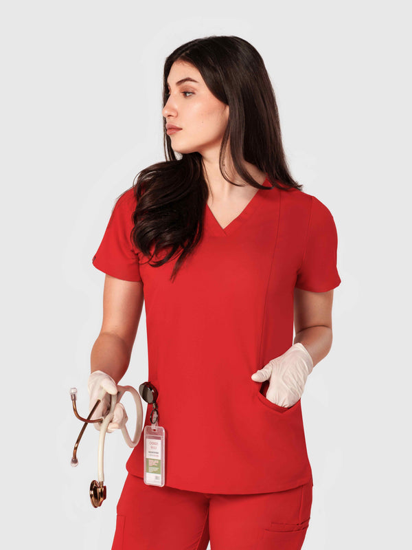 Equip Seven-Pocket Scrub Top