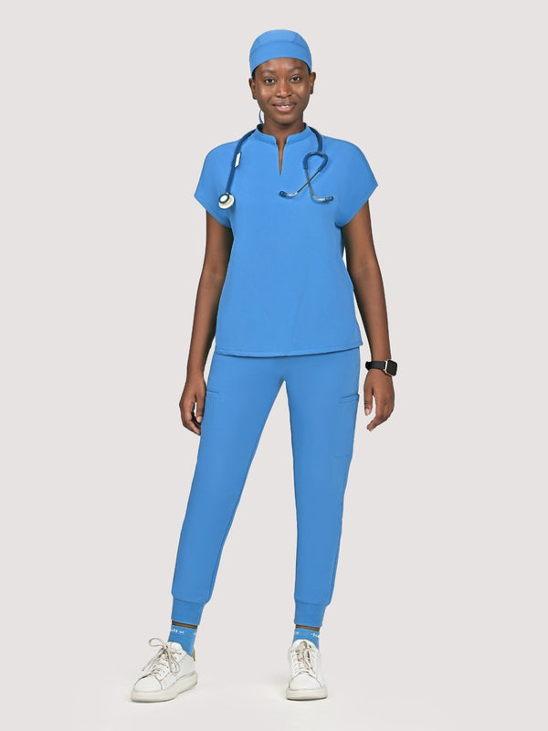 Zing Nine-Pocket Jogger Scrub Pant