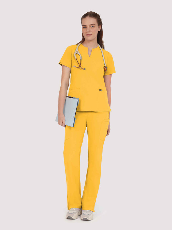 Nexa Six-Pocket Scrub Top