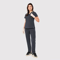Seam Two-Pocket Scrub Top