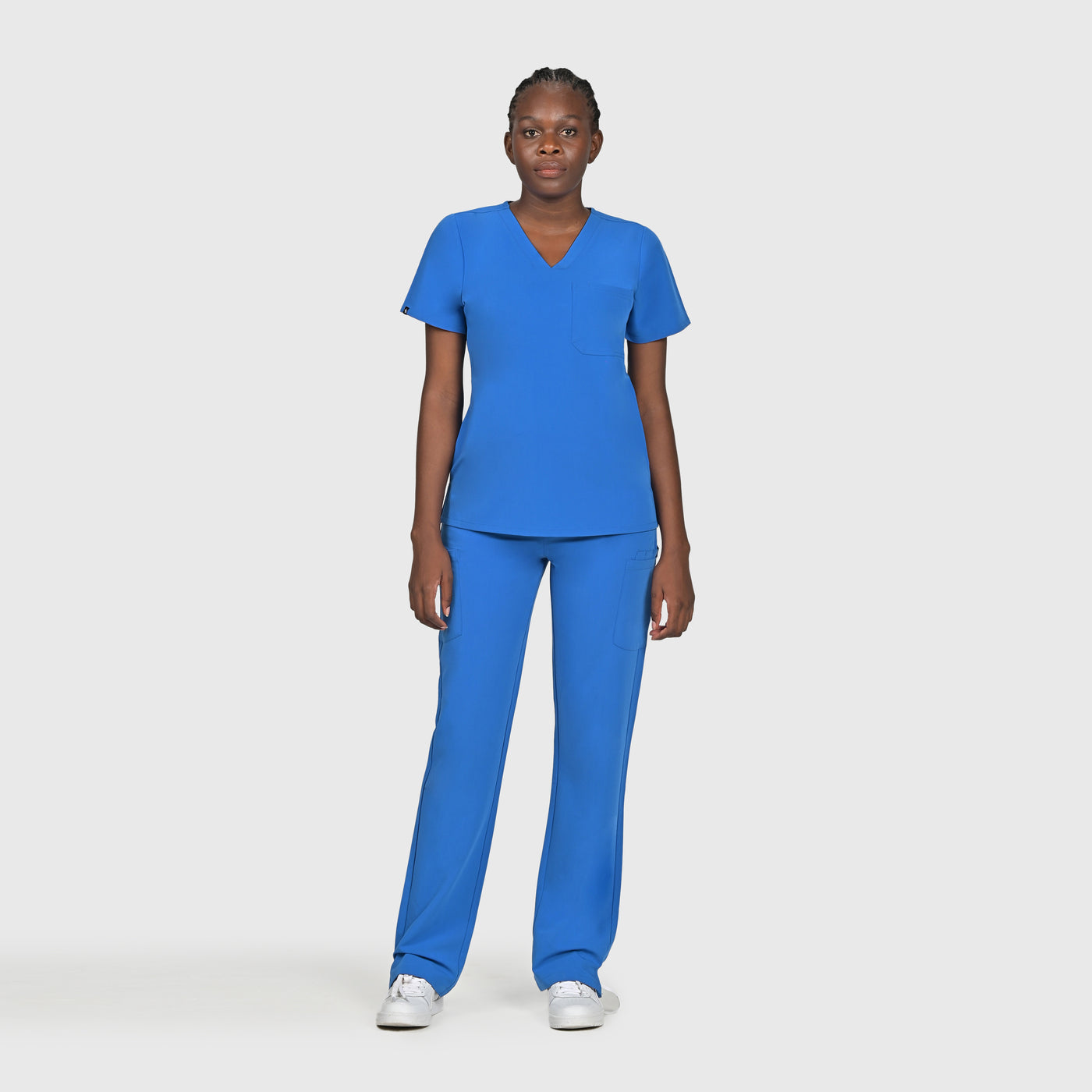 Seam Two-Pocket Scrub Top