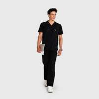 Trio Three-Pocket Scrub Top