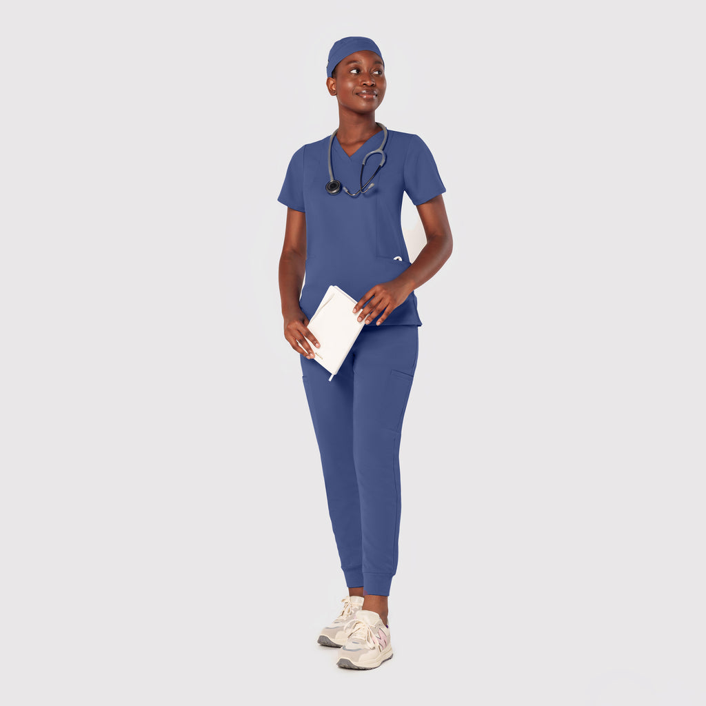 Zing Nine-Pocket Jogger Scrub Pant