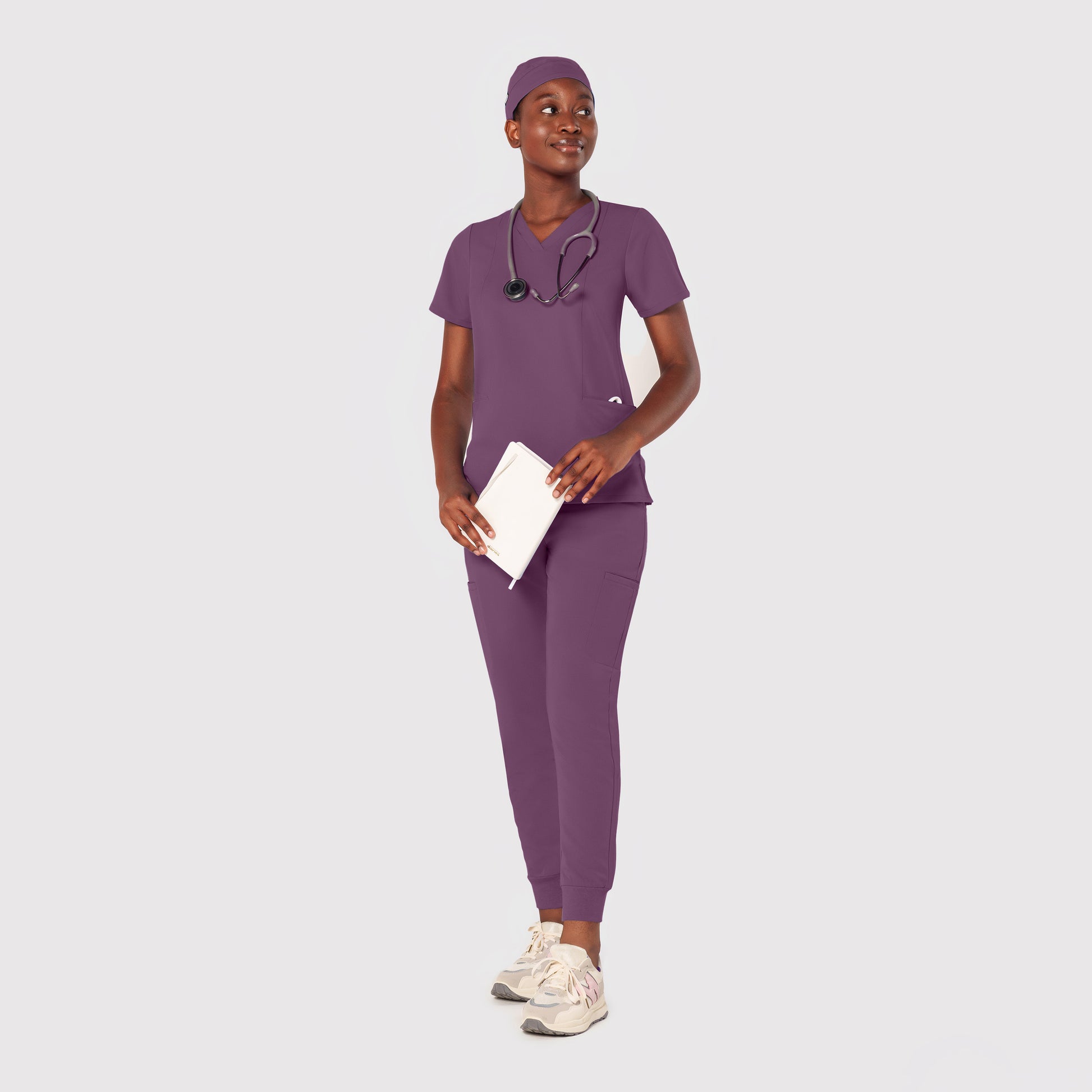 Zing Nine-Pocket Jogger Scrub Pant