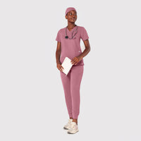 Zing Nine-Pocket Jogger Scrub Pant