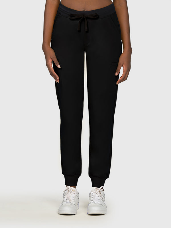 Zing Nine-Pocket Jogger Scrub Pant