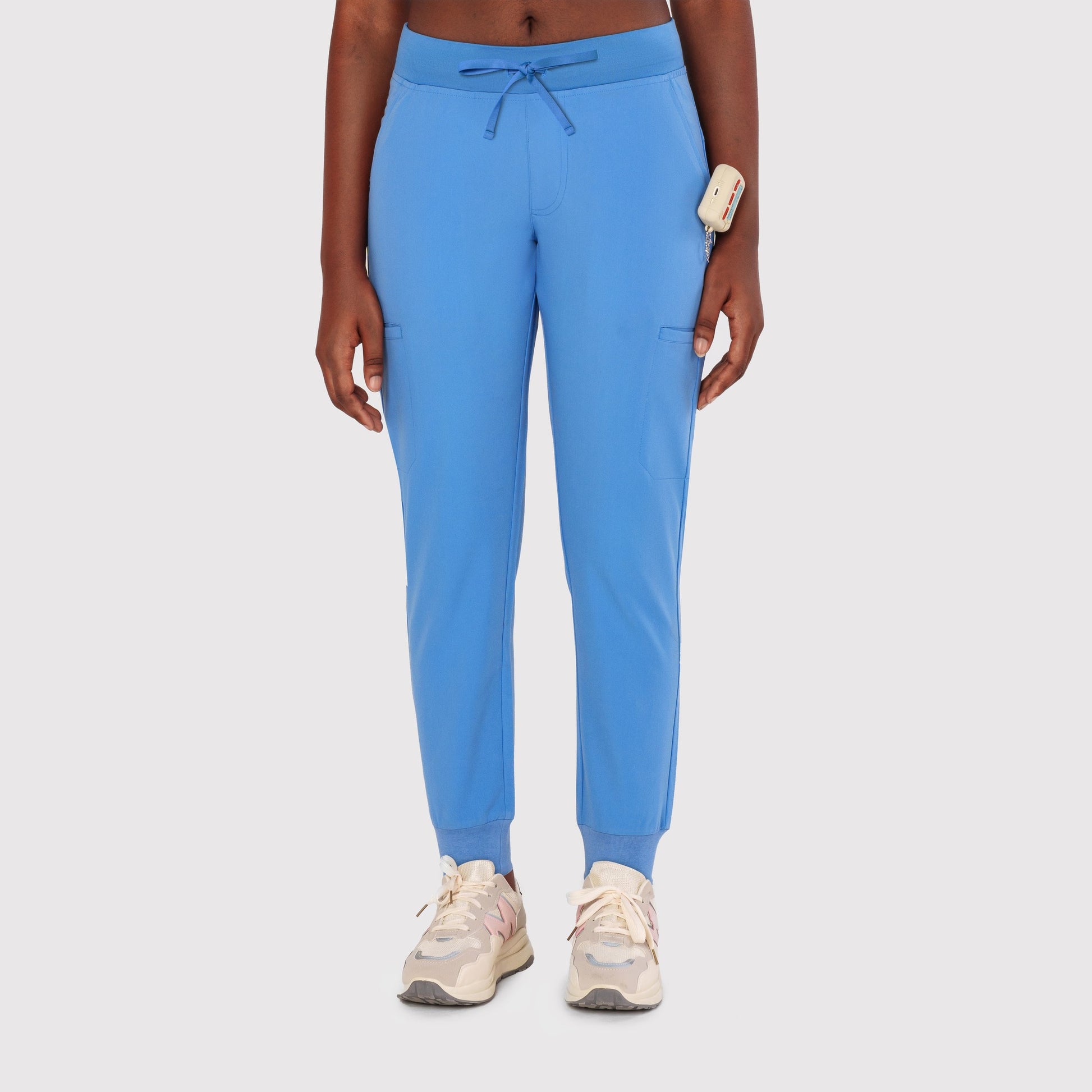 Zing Nine-Pocket Jogger Scrub Pant