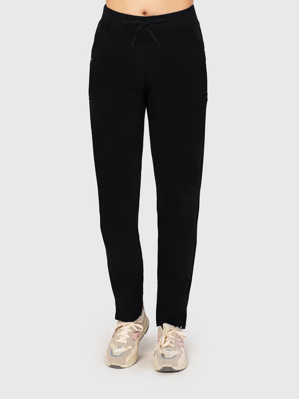 Sleek Eight-Pocket Slim Scrub Pant
