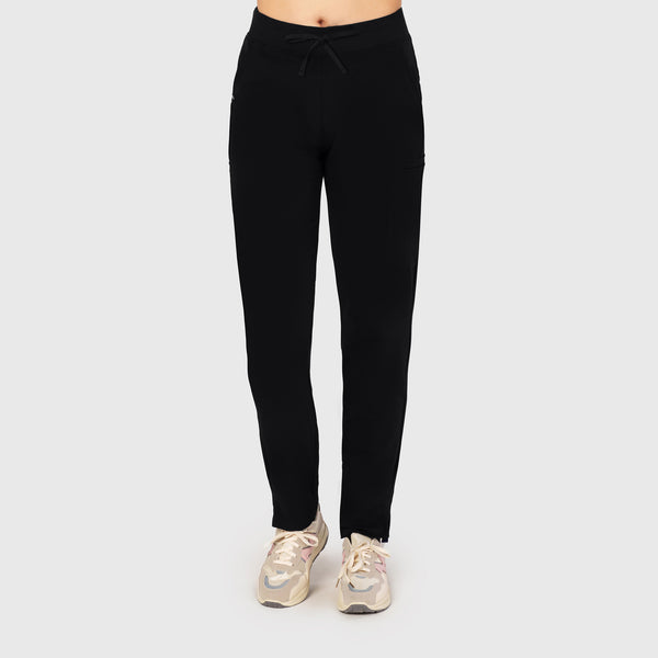 Sleek Eight-Pocket Slim Scrub Pant