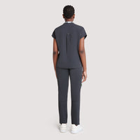 Sleek Eight-Pocket Slim Scrub Pant