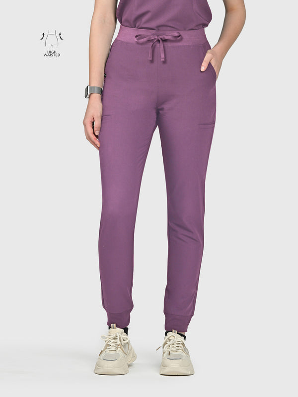 High Waisted Flex Nine-Pocket Jogger Scrub Pant