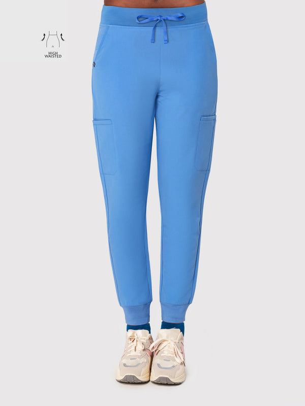 High Waisted Flex Nine-Pocket Jogger Scrub Pant