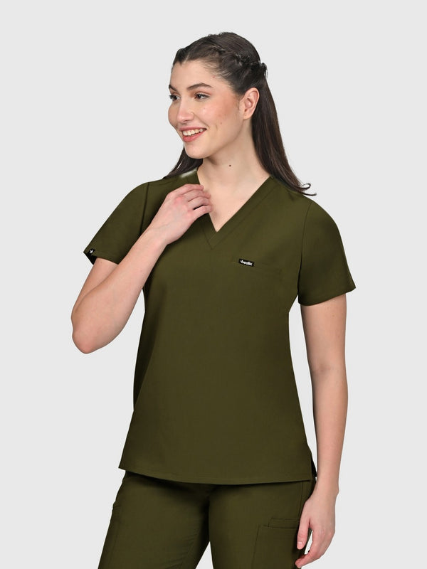 Pax One-Pocket Scrub Top
