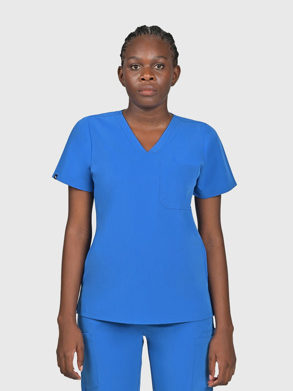 Seam Two-Pocket Scrub Top