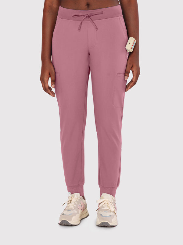 Zing Nine-Pocket Jogger Scrub Pant