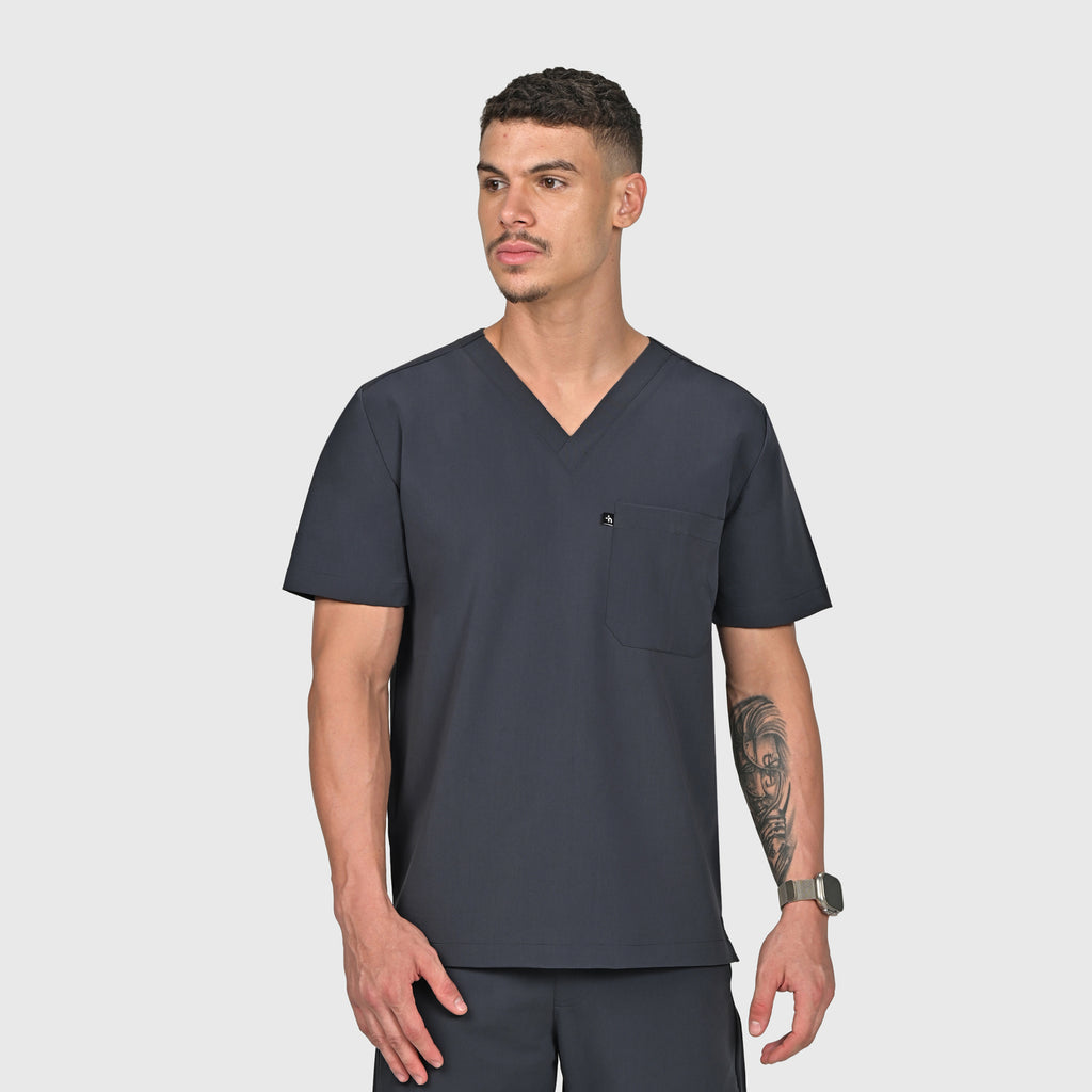 Prime Two-Pocket Scrub Top