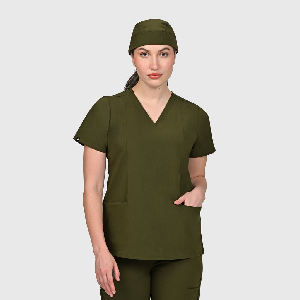 Equip Seven-Pocket Scrub Top
