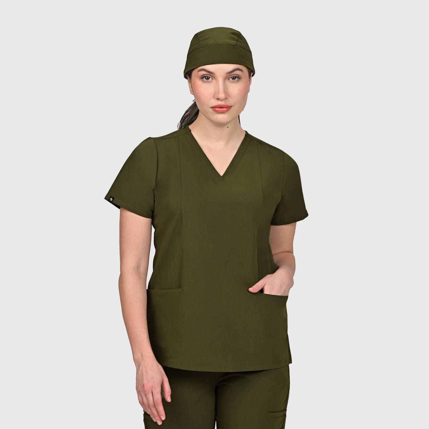 Equip Seven-Pocket Scrub Top