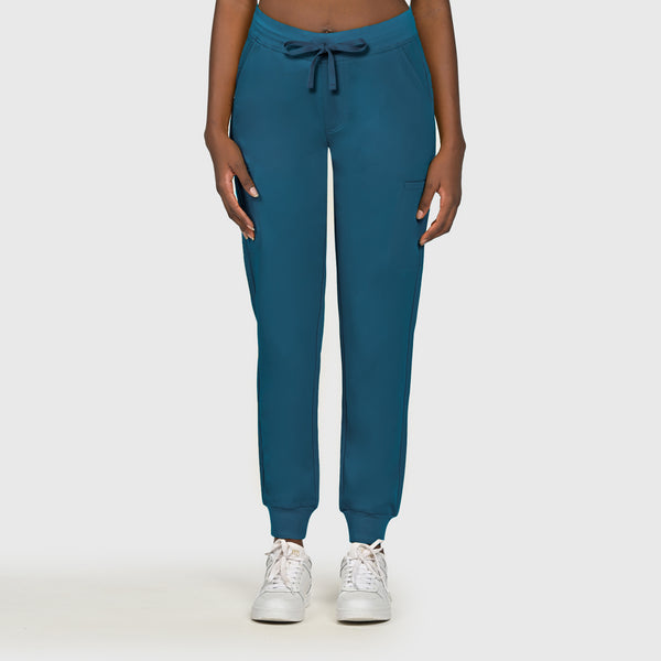 Zing Nine-Pocket Jogger Scrub Pant