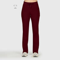 High Waisted Rise Ten-Pocket Cargo Scrub Pant