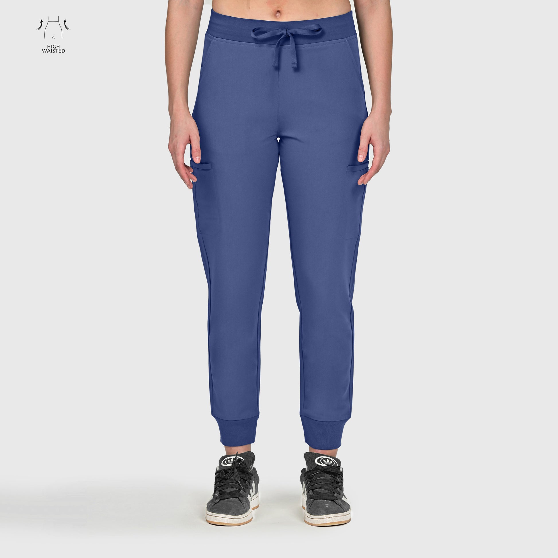 High Waisted Flex Nine-Pocket Jogger Scrub Pant
