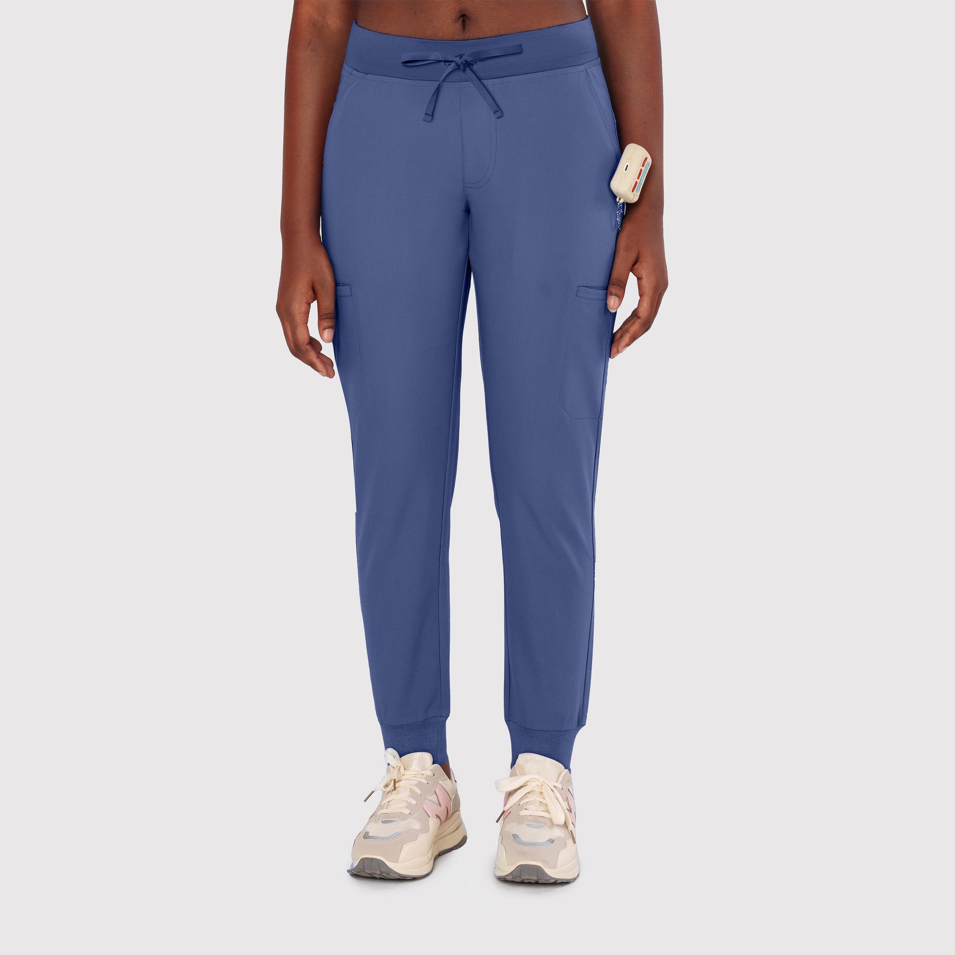 Zing Nine-Pocket Jogger Scrub Pant