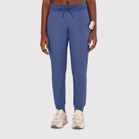 Zing Nine-Pocket Jogger Scrub Pant