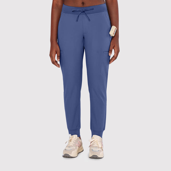 Zing Nine-Pocket Jogger Scrub Pant
